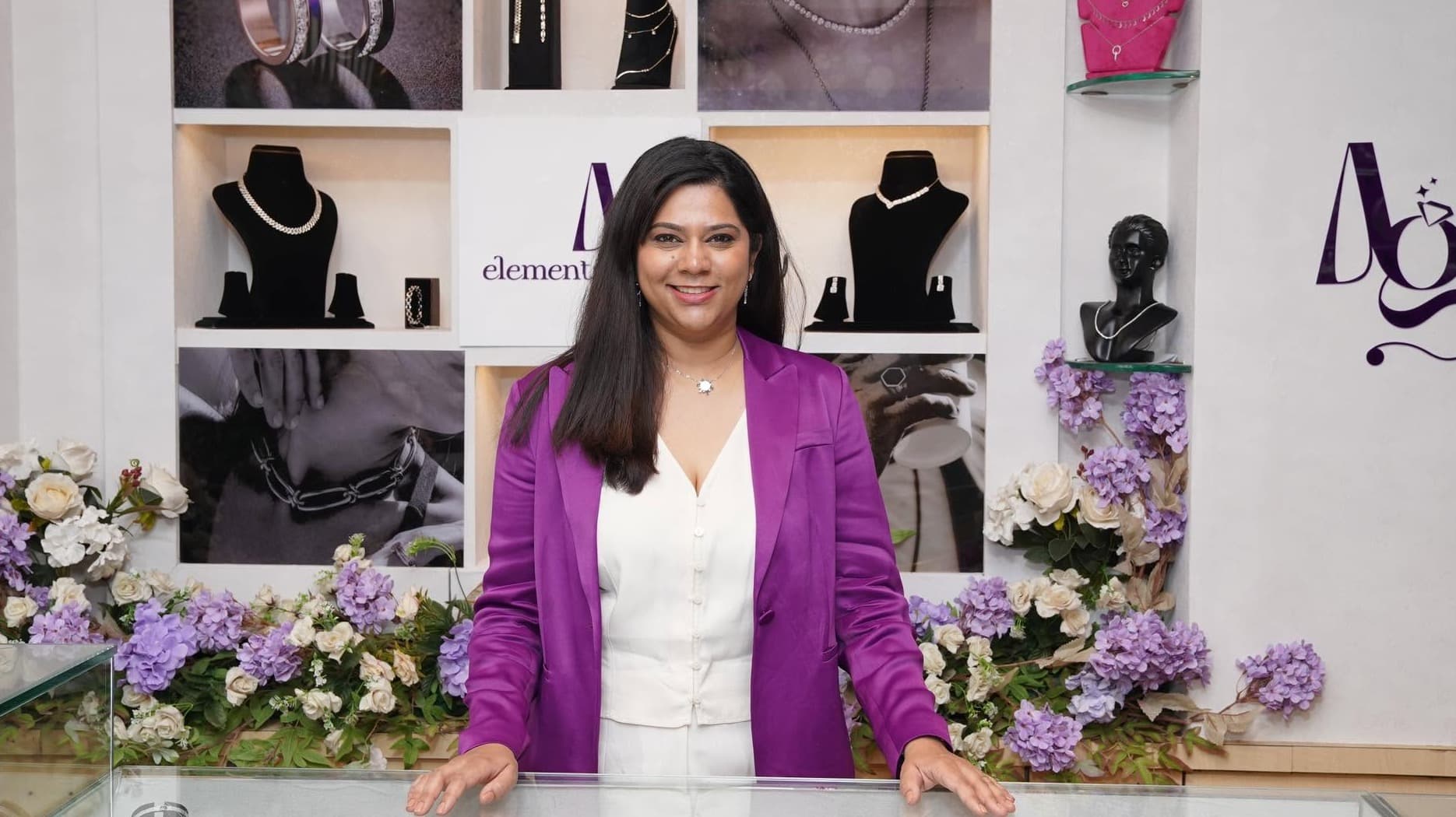 AG Elements founder at our jewellery studio