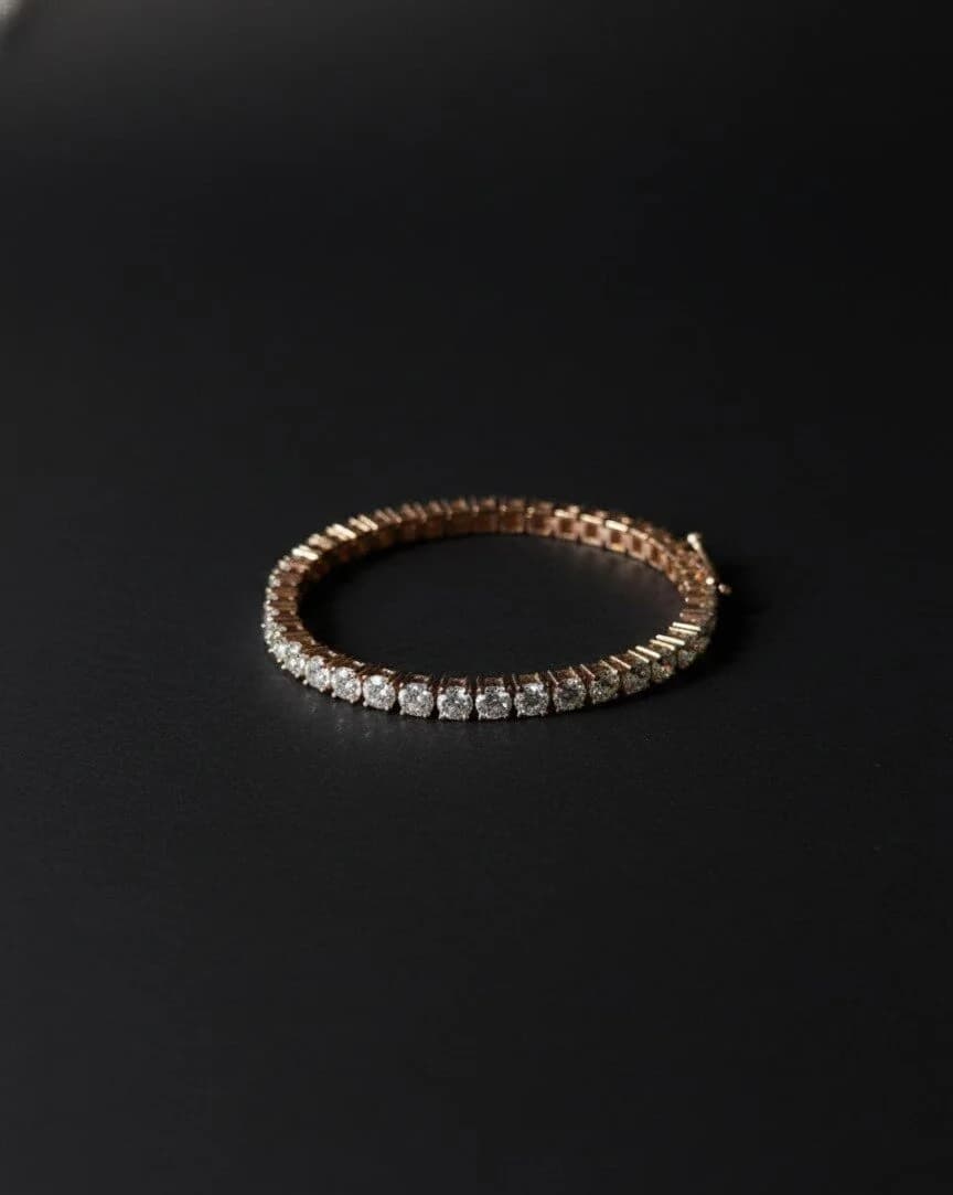 Rose Gold Crystal Bracelet