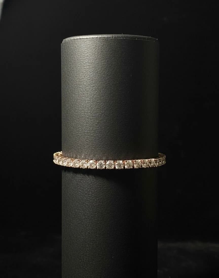 Rose Gold Crystal Bracelet