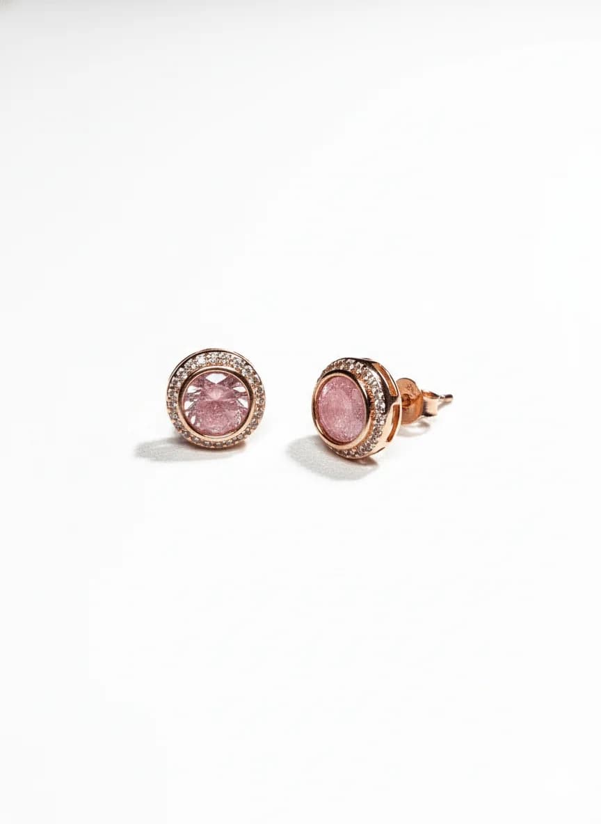 Rose Night Earrings