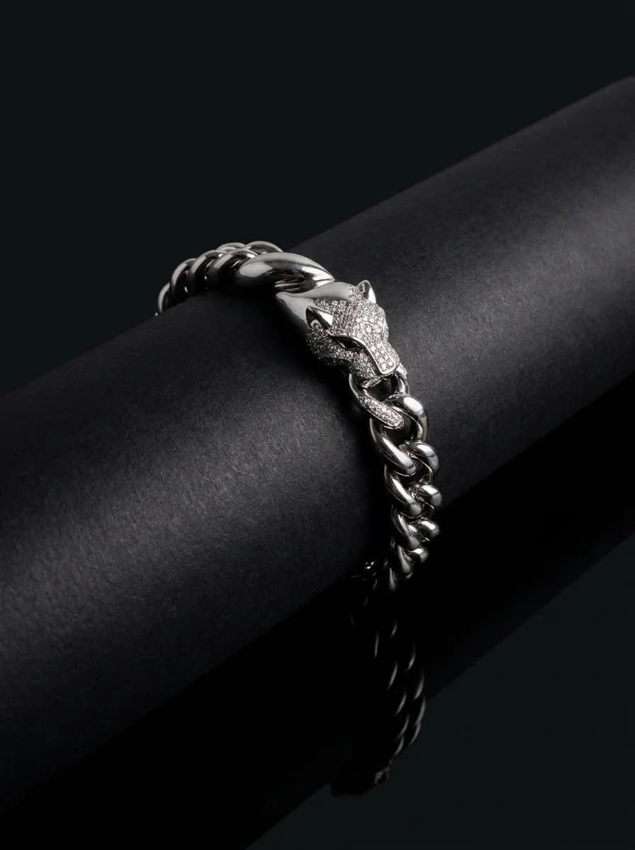 Luxury Panther Link Bracelet
