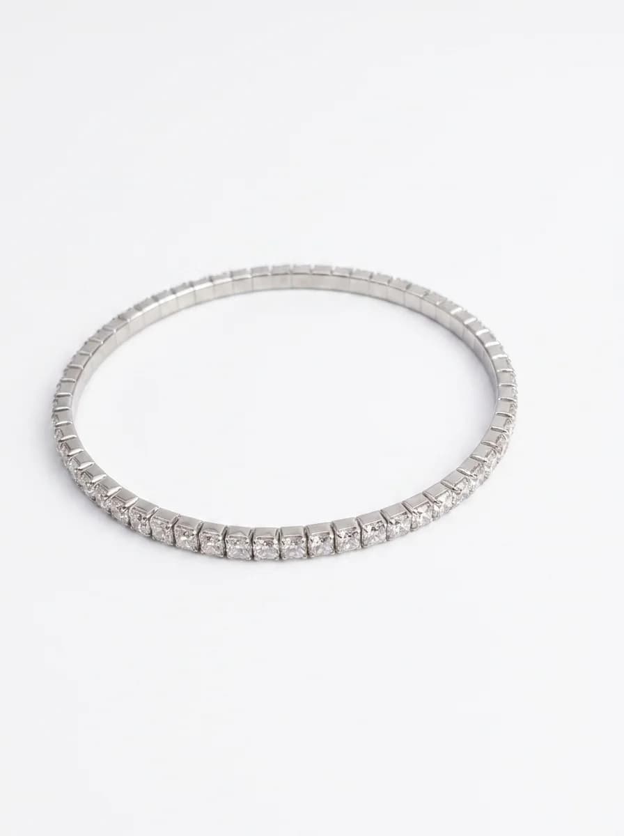 Classic Crystal Tennis Bracelet