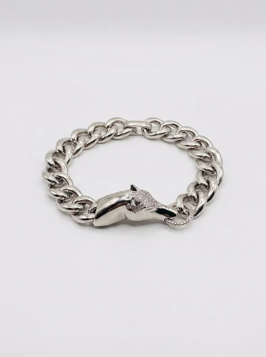 Luxury Panther Link Bracelet